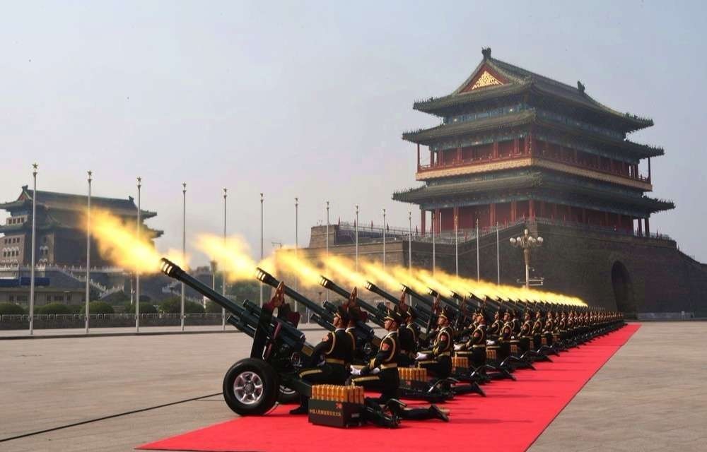 礼花|礼炮为什么是21响,最高规格的礼仪却有这么屈辱的一段历史