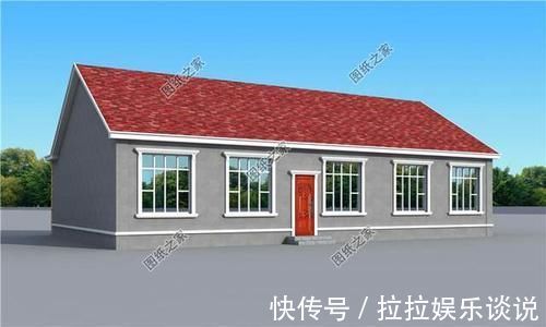 户型|一层自建房图纸,最后一款养老房的首选,图纸看完快收藏