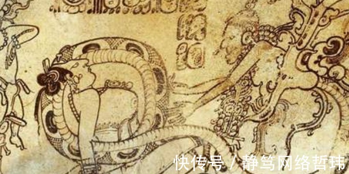 女娲|中国古代伏羲女娲交尾图，和其他古文明传说极为相似，是巧合吗？