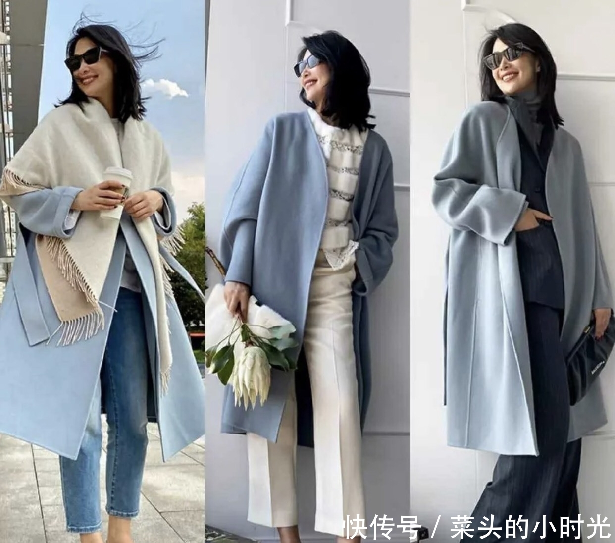 成熟女性穿衣有质感,要注重颜色的搭配,简简单单才最高级