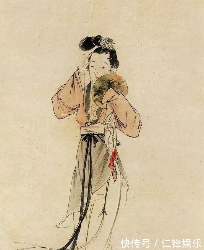 国画界#以仕女享誉画坛|国画大家胡也佛的仕女图,清新脱俗,百看不厌!