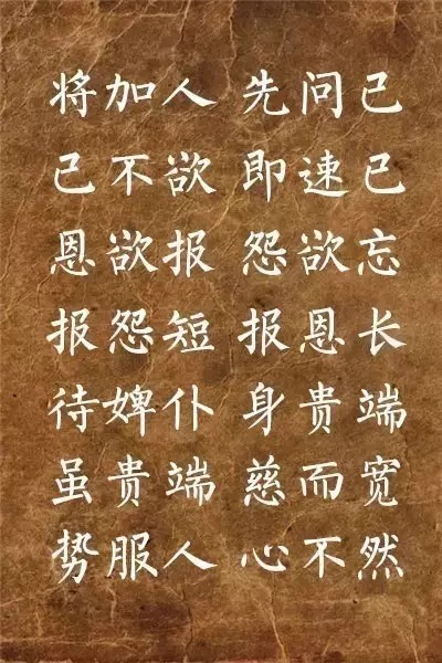 国学经典《弟子规》书法版,清秀隽永