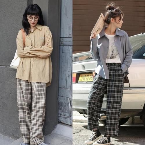 穿搭|为什么你穿“格子裤”不够时髦？这些穿搭方法，跟着穿也很好看