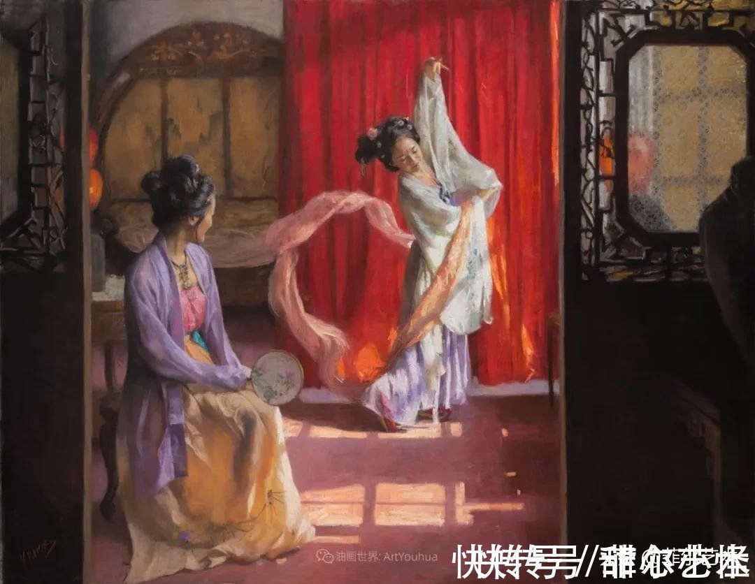 罗梅罗!婀娜多姿,美丽动人~西班牙画家维森特·罗梅罗·雷东多油画欣赏