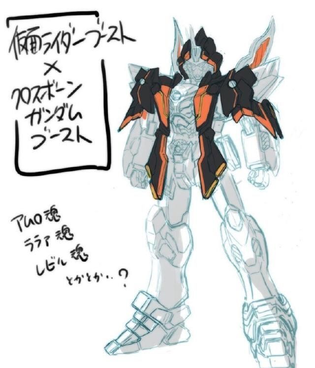 fourze|假面骑士风格高达设计,大家希望哪款模型化?