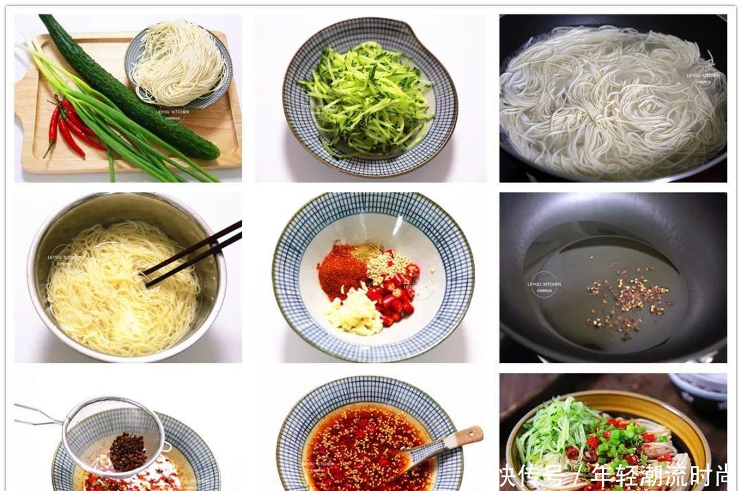 做菜|5道懒人拌面,不用再做菜,十几分钟做好一顿饭,连吃三碗才过瘾
