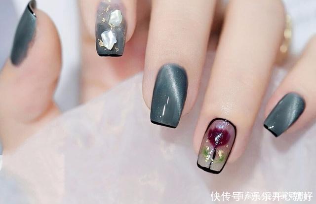 美酱|高级又干净的猫眼石美甲,在逃公主专属美甲,集美们快来选图啦!