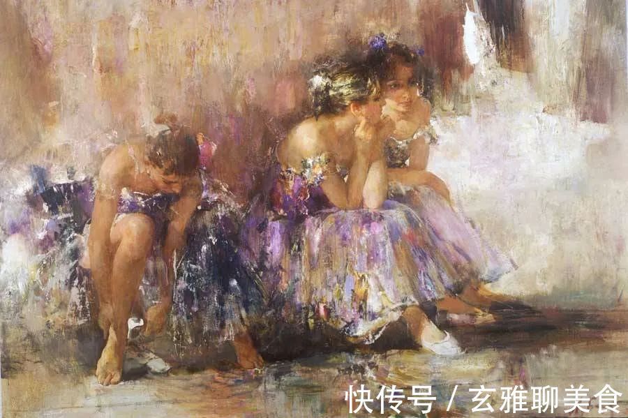 尼古拉&俄罗斯绘画大师级的素描和油画，恰到好处的美