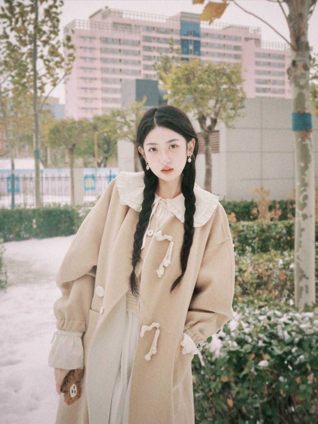 减龄 收起气质款大衣,快将少女款大衣带回家吧!青春减龄活泼可爱