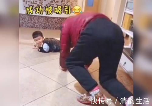 赵丽|孩子躺在地上赖皮不起,奶奶的“神操作”值得夸赞,隔代育儿典范