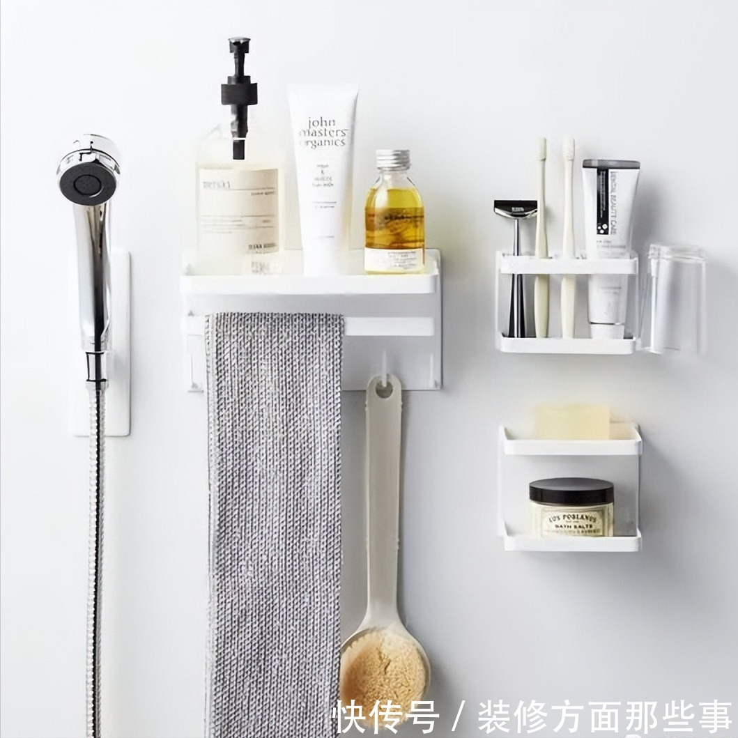 浴室柜|卫生间这样收纳大10m2!面积再小我也不担心了