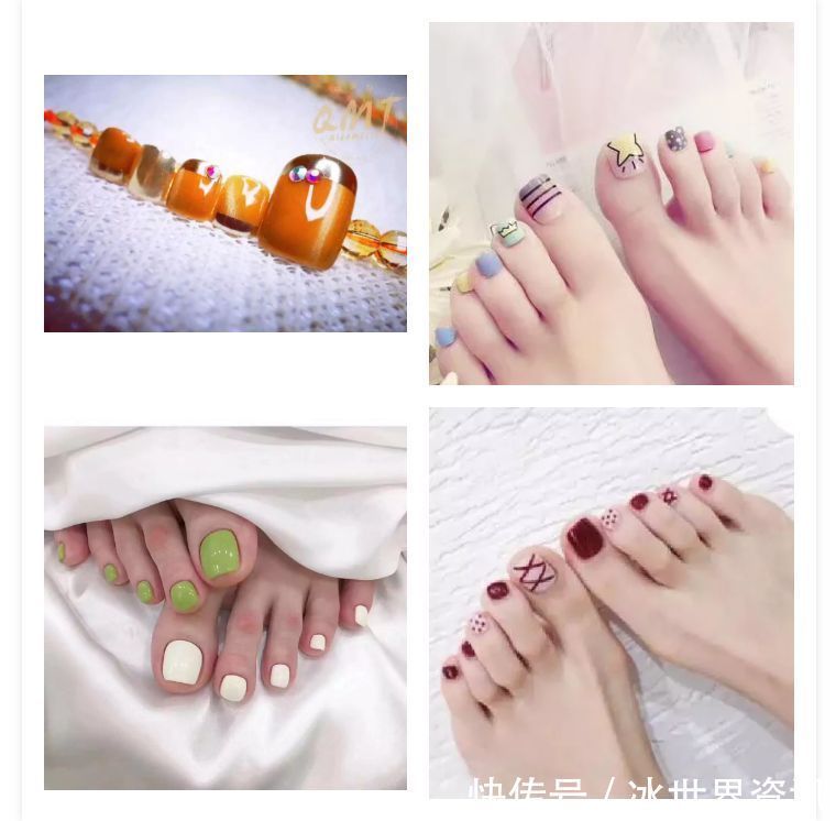 集美们,天热了,小脚丫也要有美丽过夏的新装哟!