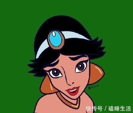 发型|当迪士尼公主换个发型,乐佩公主短发太可爱,艾莎却变成帅哥?