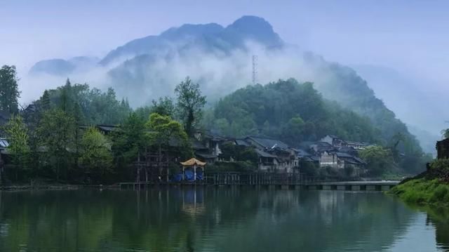 麻柳|四川有一座800多年的古镇，是其十大古镇之一，内有108棵千年古树