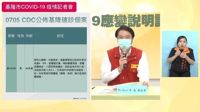 林右昌|到底哪感染的?台湾一男子卧床5年感染新冠病逝,家人检测全阴性