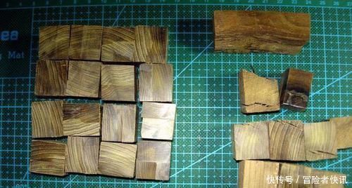 木板|垃圾堆里随手捡了个破木板,自己做成手串被告知是金丝楠