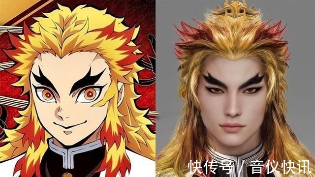 次元壁|当《鬼灭之刃》被还原成真人,次元壁脆弱得不堪一击,这也太像了