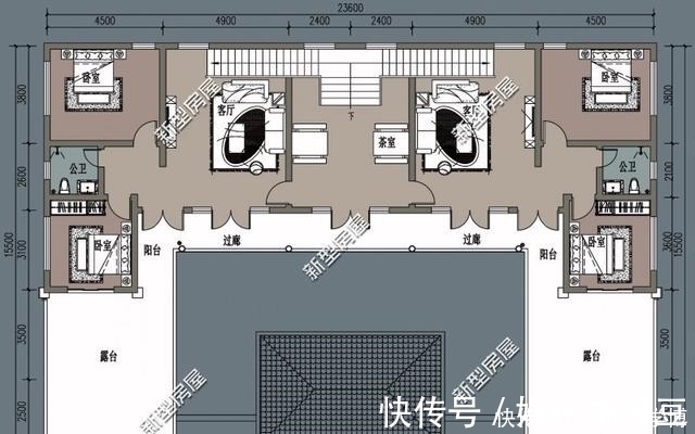 造价|5个合院，5种风格，哪个设计图更适合农村自建房？