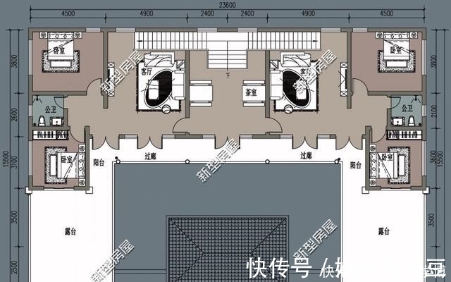 造价|5个合院,5种风格,哪个设计图更适合农村自建房?