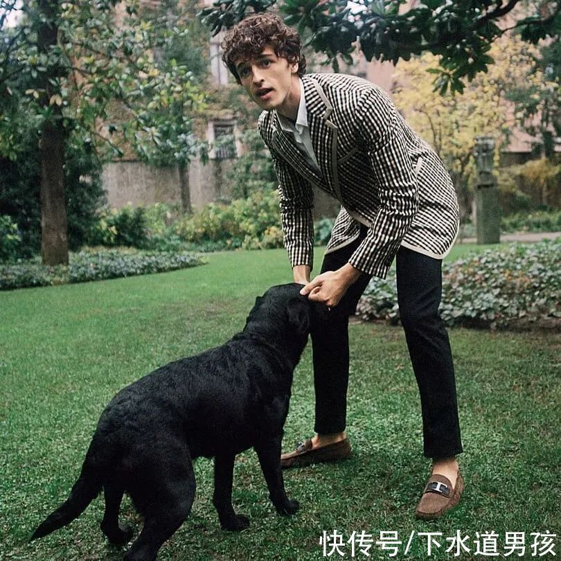 系列|意大利男模圈的黑马，一个季度拍了十几个时装品牌的广告大片