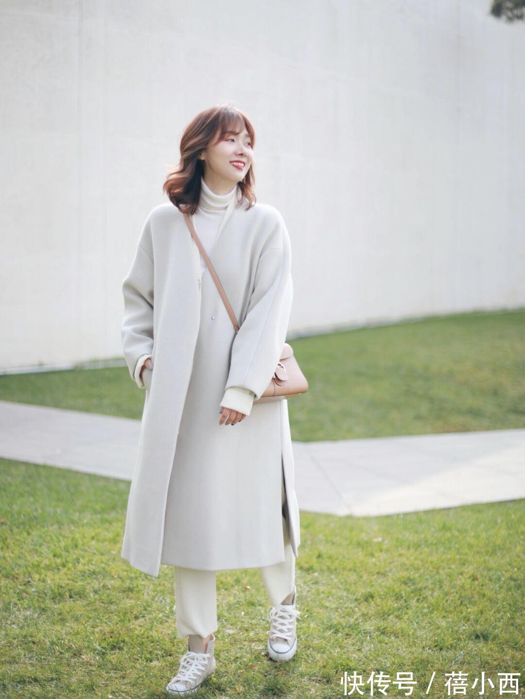 清爽|三四十岁的女性会穿“长款大衣”更优雅,搭配裤子、半身裙,真美