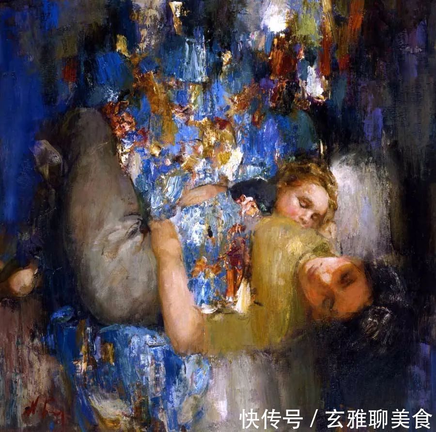尼古拉&俄罗斯绘画大师级的素描和油画,恰到好处的美