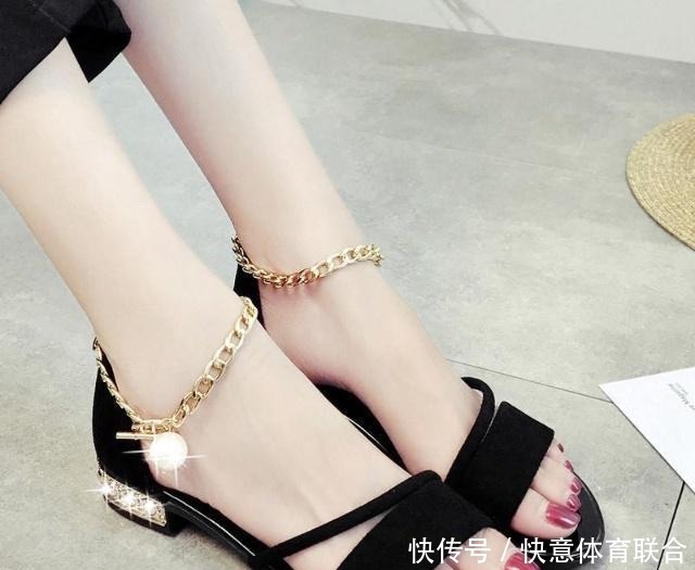凉鞋|时尚平底凉鞋,甜美俏皮,展现了你魅力的风姿