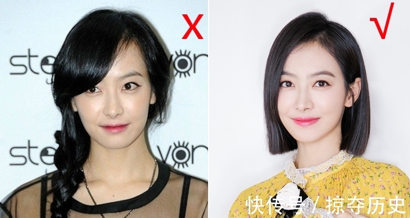 长发|这四个脸型非常适合剪短发,难怪明星剪后颜值逆天,看看适合你吗