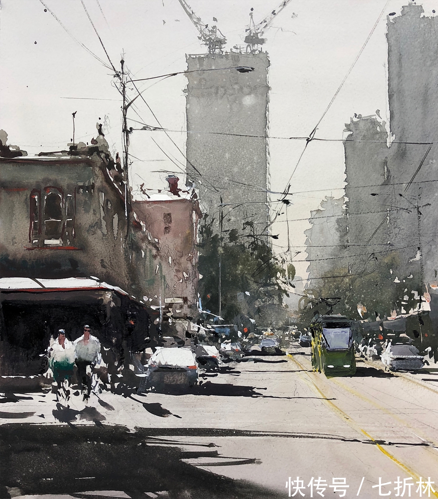 终身成就奖$他是外光绘画终身成就奖得主,他是水彩艺术大师Joseph Zbukvic