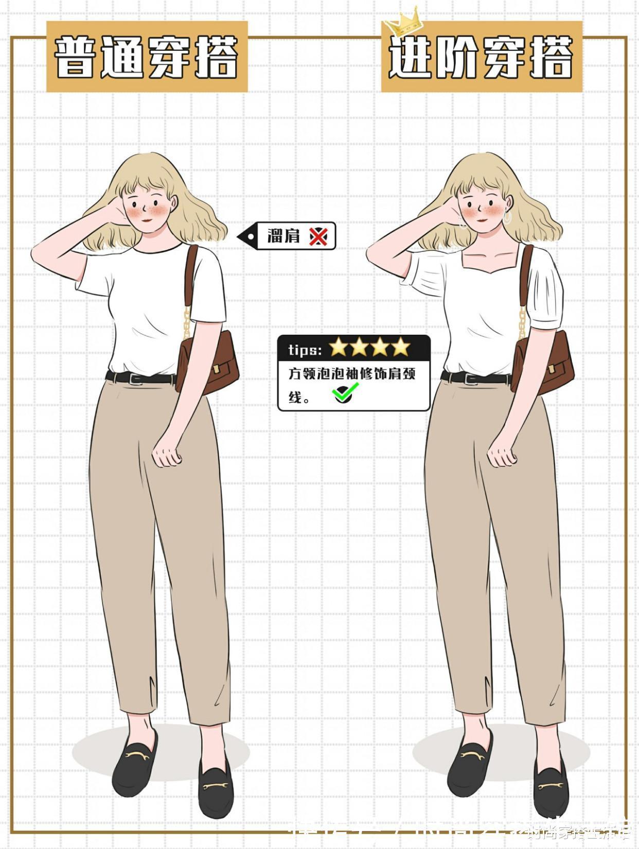 打扮|会打扮才不显老!瞧瞧这6组穿搭对比图,建议大家收藏起来