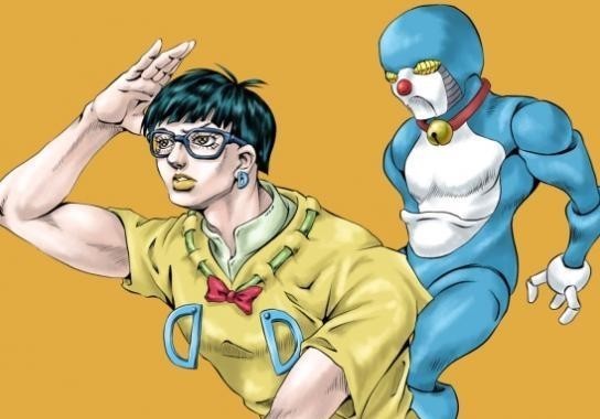 JO|万物皆可“JO化”?祢豆子变“壮萌”,哆啦A梦变成大雄的替身