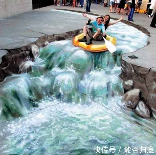 粉笔|这十张街头3D粉笔艺术画,让你大开眼界!