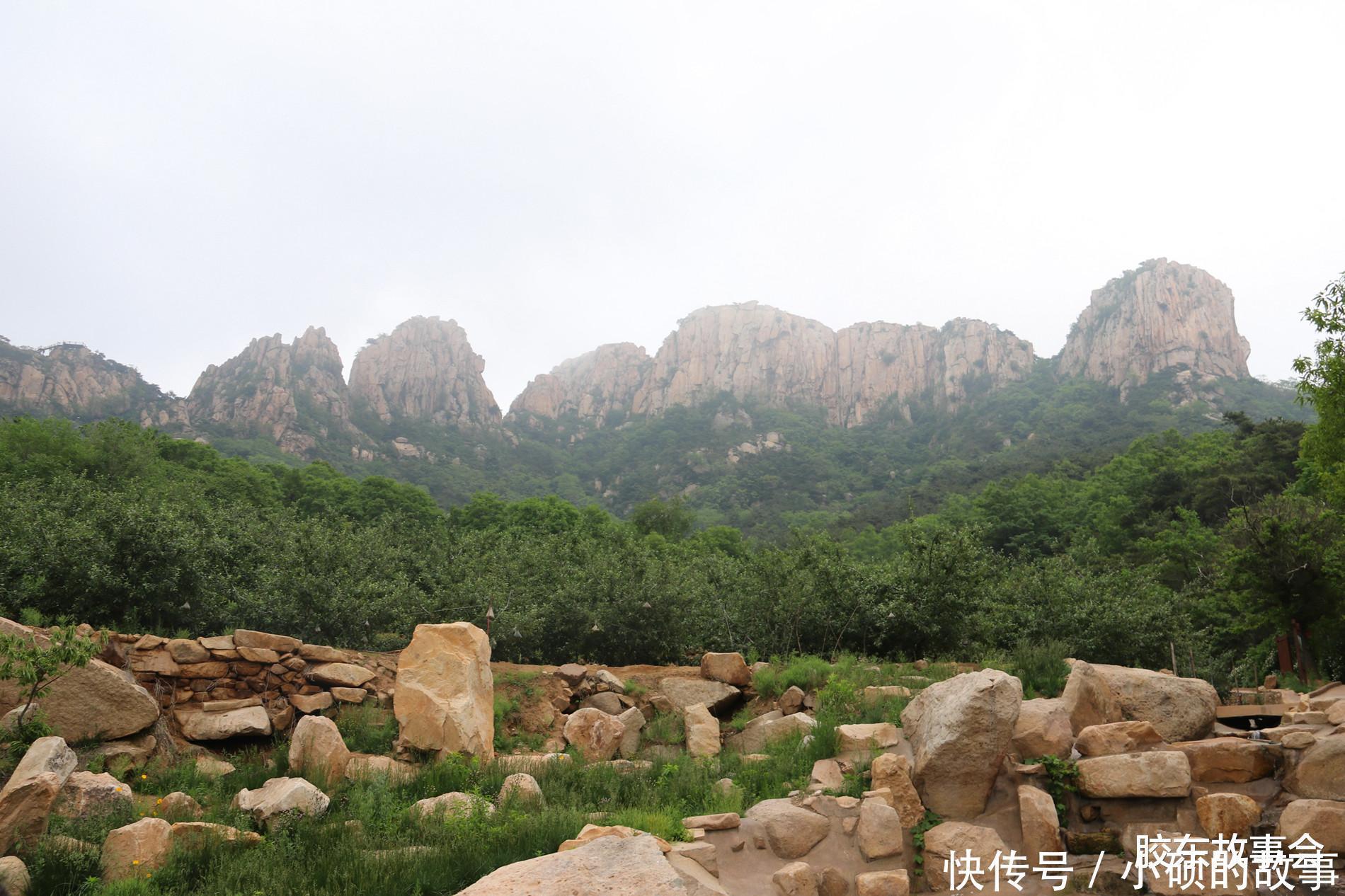 组图登上天崮山的插旗顶,感受栖蓬黄三县