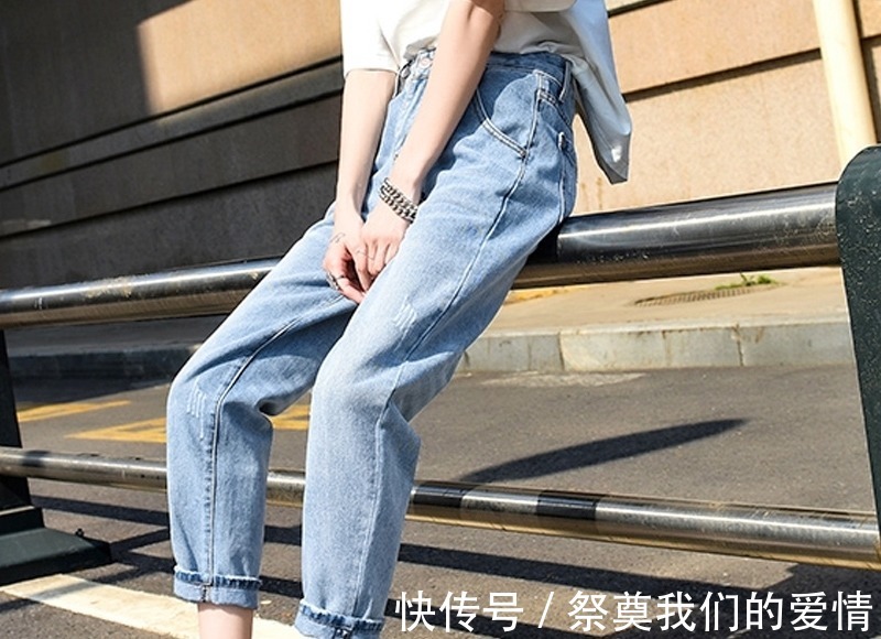 廓形 懒闺蜜自从有了牛仔裤,再也没有搭配烦恼了,尽显青春靓丽感!