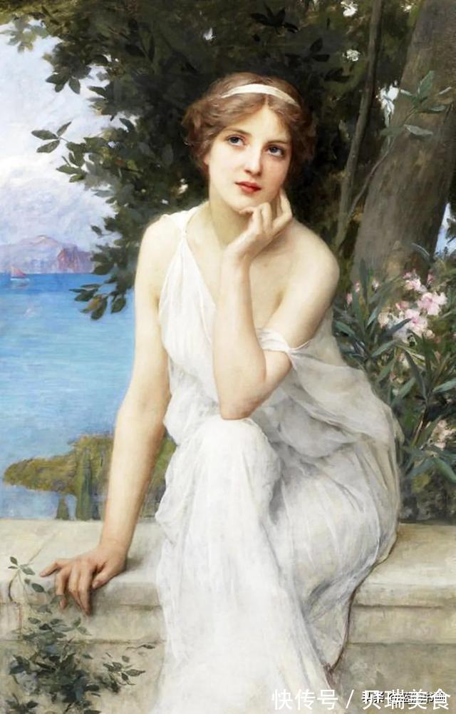 创作|法国画家勒努瓦创作的绘画作品,极具艺术感染力,绘画功底深厚