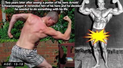 强壮|世界上最强壮的男人，梦想成为施瓦辛格，却练成了胖子