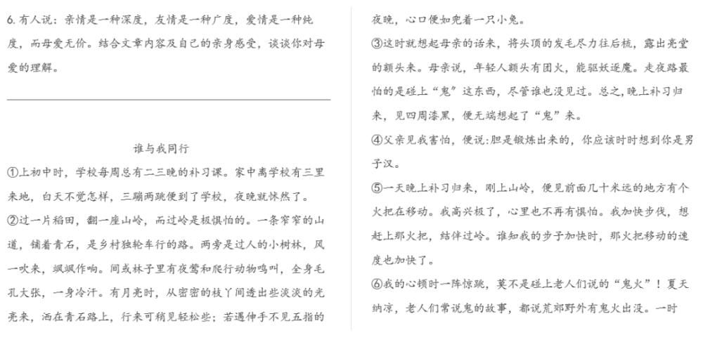 小学阅读理解：答题模板、40篇练习（含记叙文/说明文/文言文/诗词鉴赏）