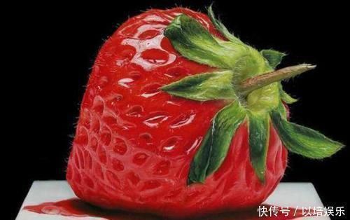 一颗红心&80后青年画家初出茅庐,半颗烂草莓卖20万天价,专家:你放大细看