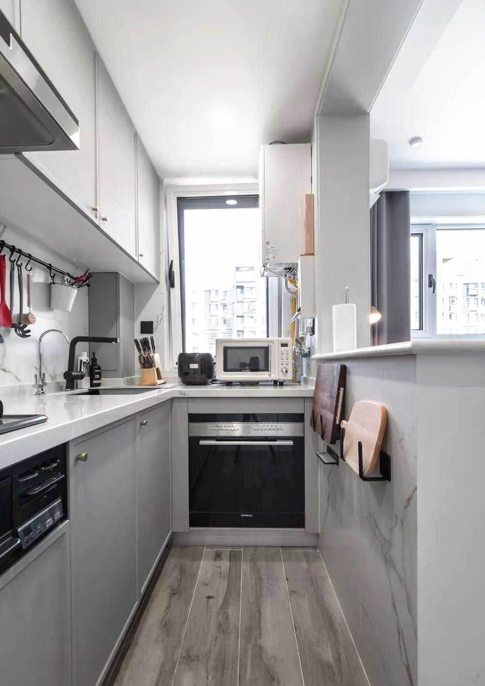 玄关柜|参观小姨子的60㎡公寓,一个人住太舒服了,难怪30岁还不找男朋友