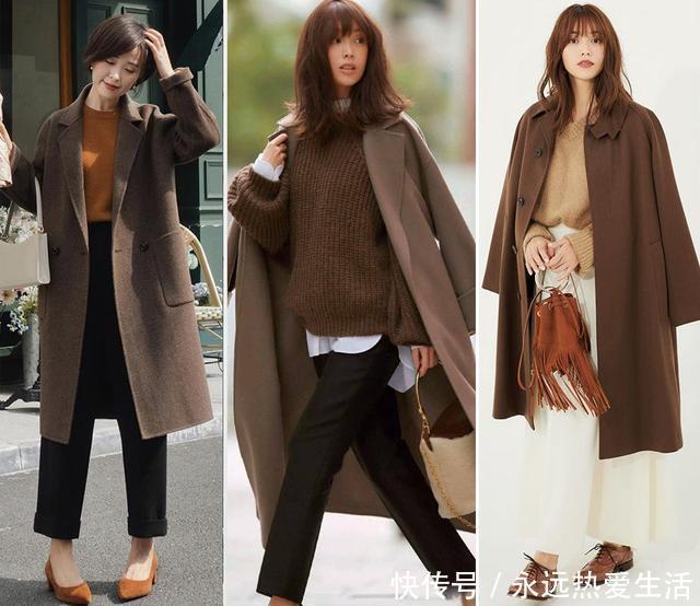 讲真,大衣就该这样穿,她们的搭配套路简约有气质,越看越耐看