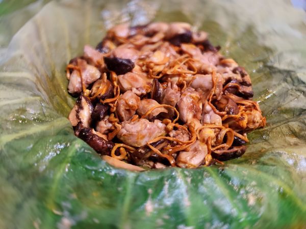 香菇|白露荷叶菌菇鸡