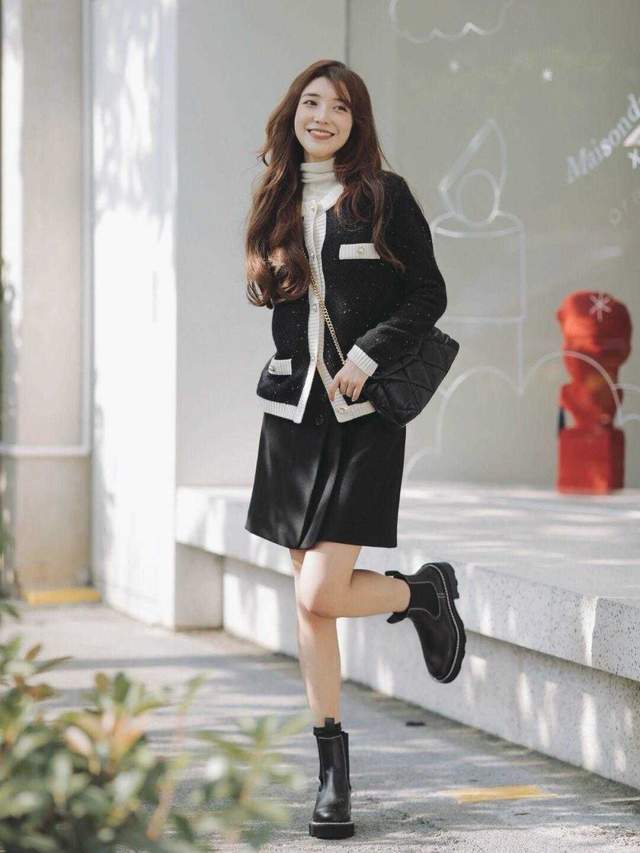 秋冬季节 秋冬季节的大衣怎么选?中长款大衣+半身裙高贵优雅,女神范十足