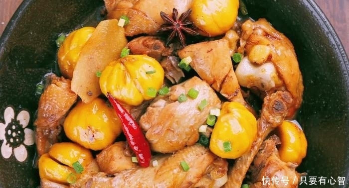 把准备好|板栗焖鸡的好吃做法,鲜香肉嫩,营养美味,孩子爱吃的家常菜