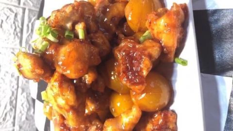 金桔咕咾肉 肉质甜美细嫩 比糖醋排骨受小朋友欢迎 快资讯