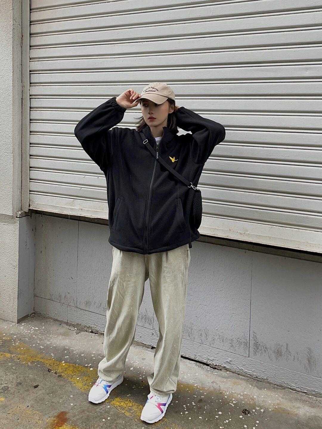 高腰|小个子女生的秋冬穿搭指南,穿上直筒裤高级减龄,显高又显瘦