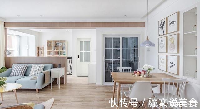 拉平吊顶|89平三居室新房,进门鞋柜太满意,这么装漂亮又省空间,晒晒!