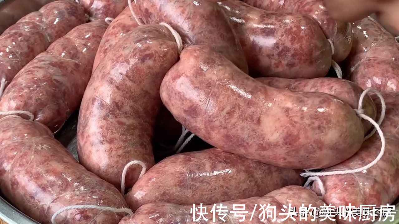 纯手工香肠，做法配方告诉你，自己在家就能做，吃着太香了