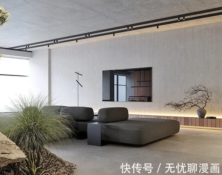 水泥|330㎡高级灰大平层,低调奢华!