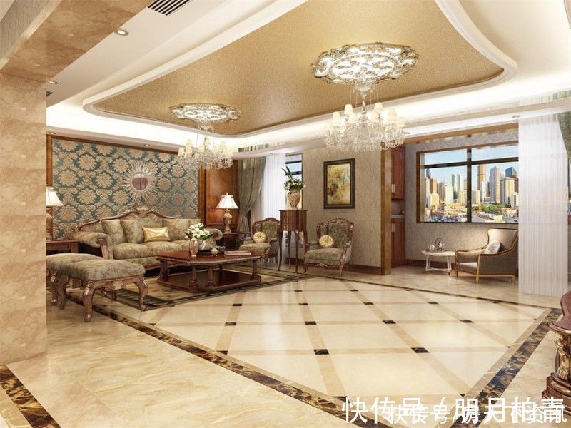 套城|180平米的三居室,运用美式的装修风格效果是怎样的?