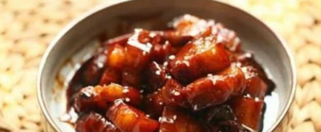 鲅鱼|美食推荐酱烧肉,红烧鲅鱼段,油爆杏鲍菇的做法